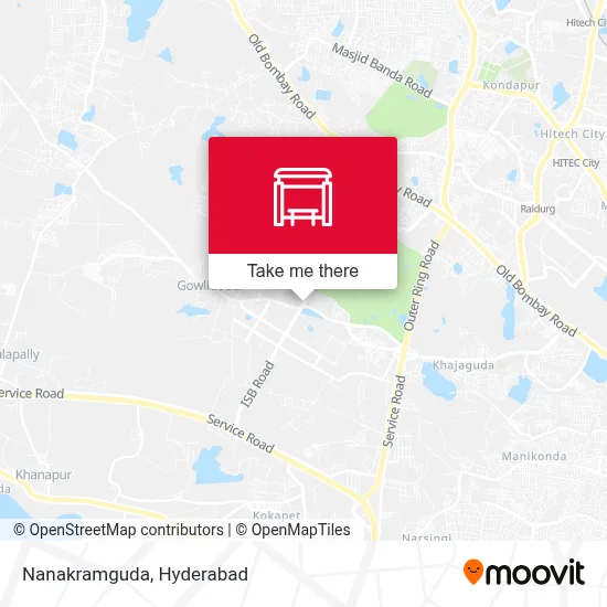 Nanakramguda map