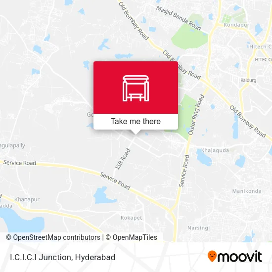 I.C.I.C.I Junction map
