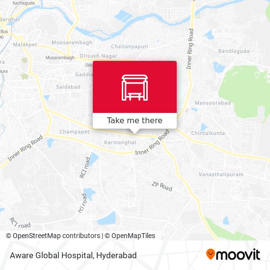 Aware Global Hospital map