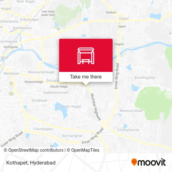 Kothapet map