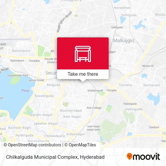 Chilkalguda Municipal Complex map