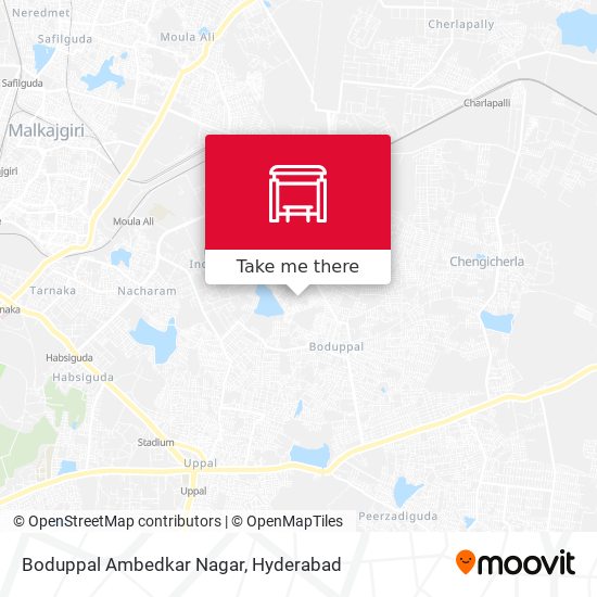 Boduppal Ambedkar Nagar map