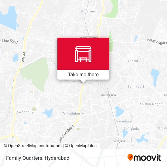 Family Quarters map