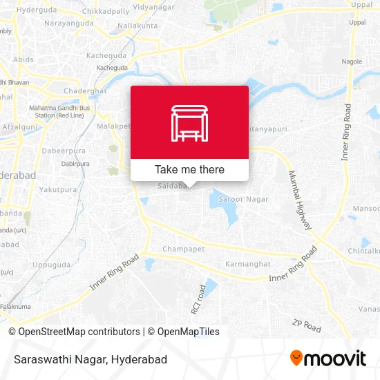Saraswathi Nagar map