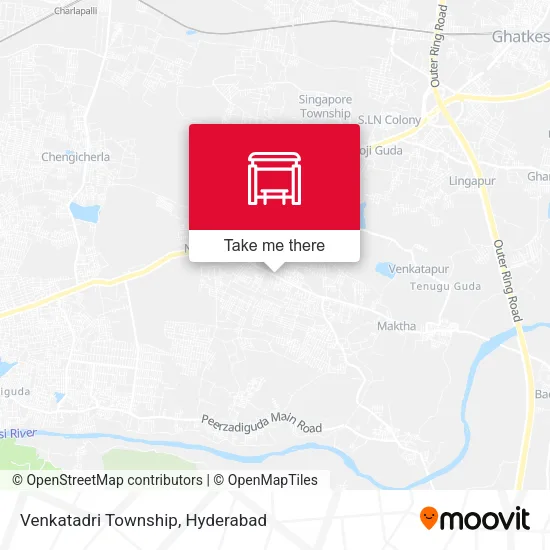 Venkatadri Township map