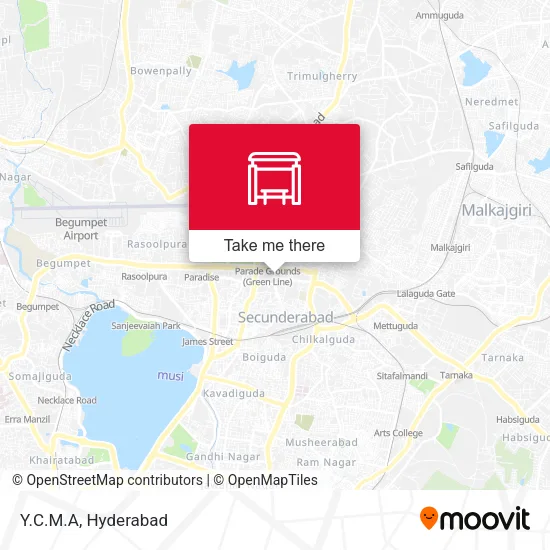 Y.C.M.A map