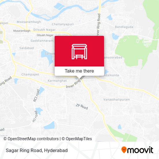Sagar Ring Road map