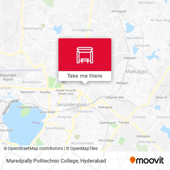 Maredpally Politechnic College map