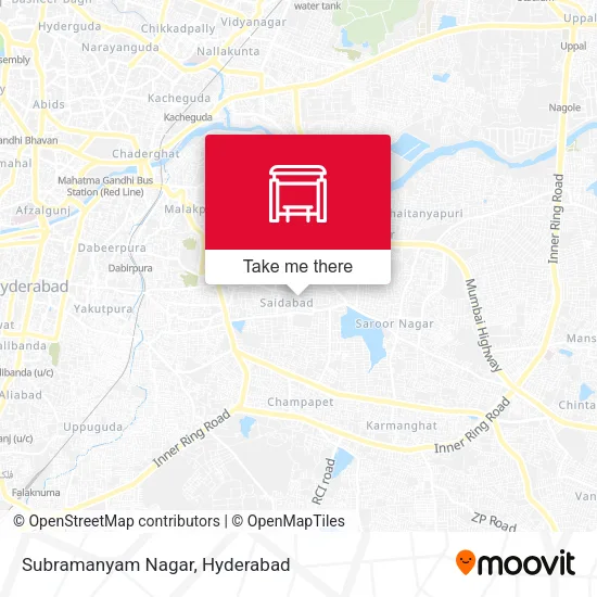 Subramanyam Nagar map