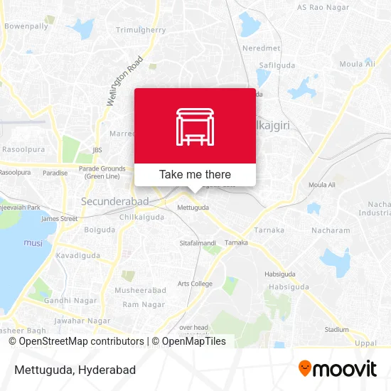 Mettuguda map