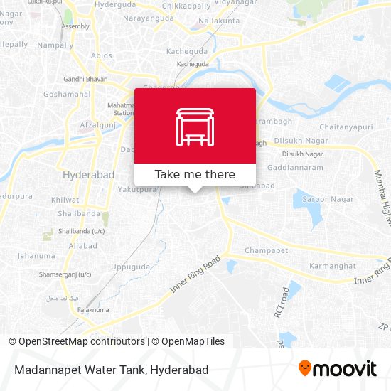 Madannapet Water Tank map