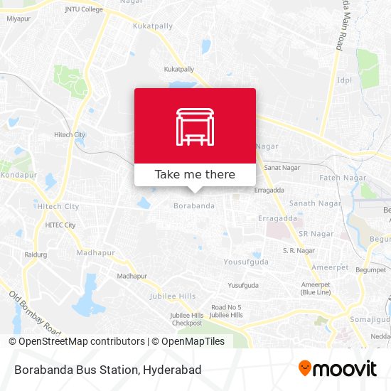 Borabanda Bus Station map