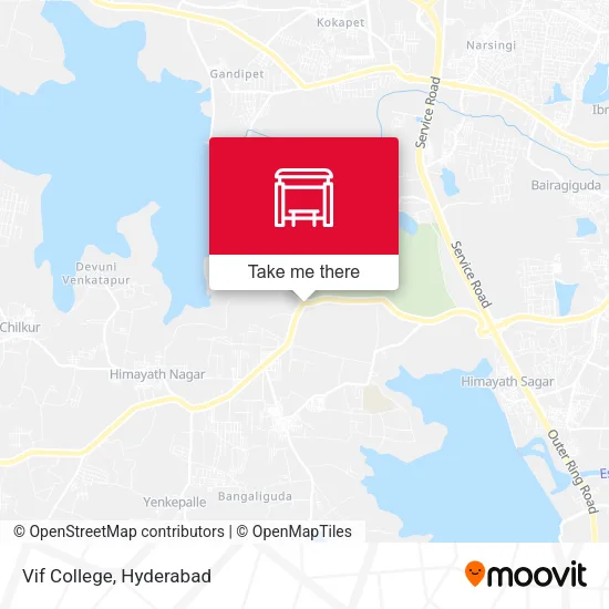 Vif College map