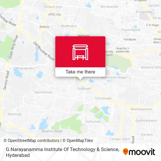 G.Narayanamma Institute Of Technology & Science map