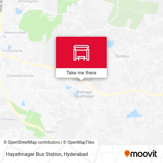 Hayathnagar Bus Station map