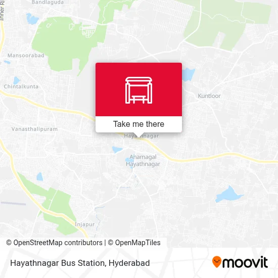 Hayathnagar Bus Station map