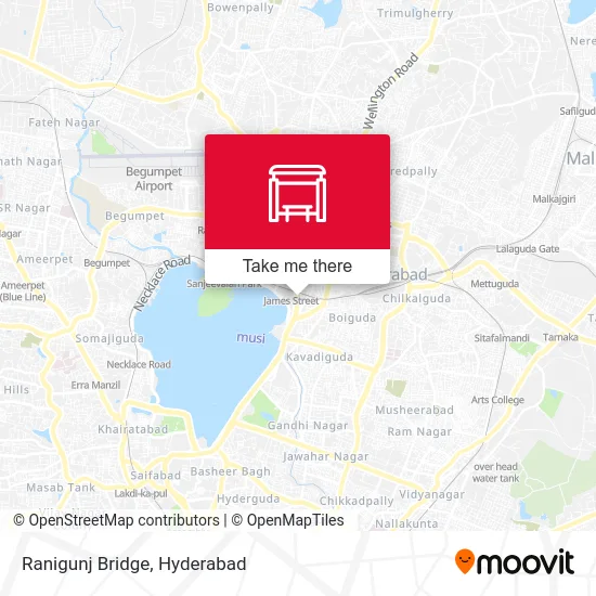 Ranigunj Bridge map