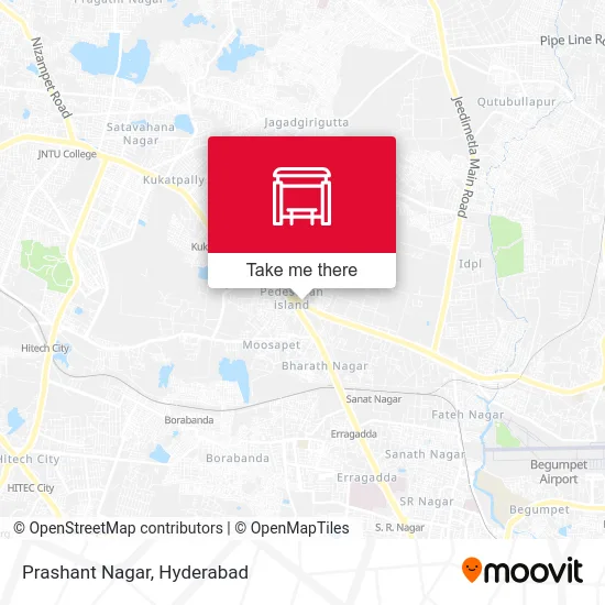 Prashant Nagar map
