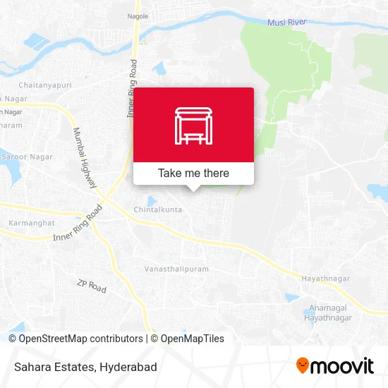 Sahara Estates map