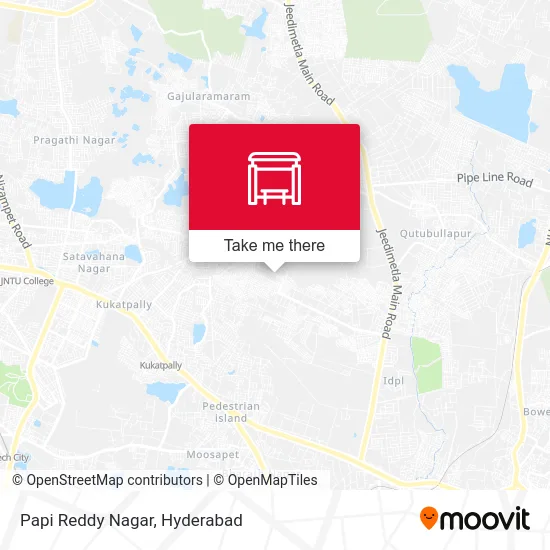 Papi Reddy Nagar map
