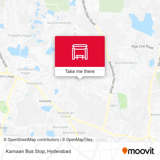 Kamaan Bus Stop map