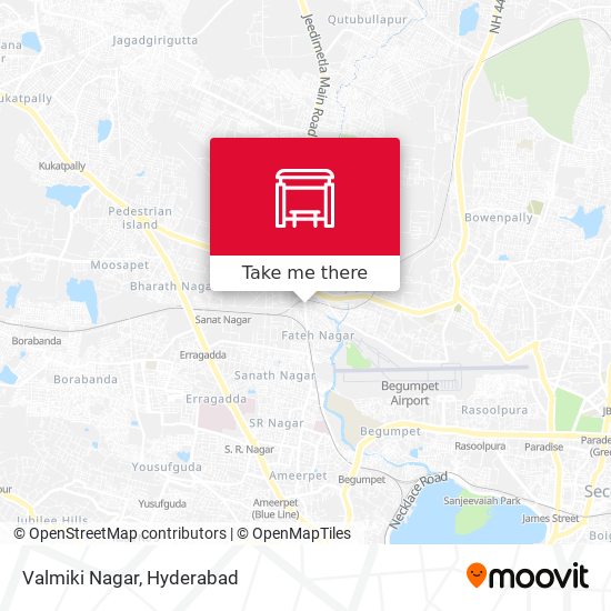 Valmiki Nagar map