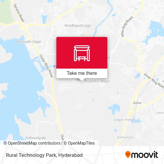 Rural Technology Park map