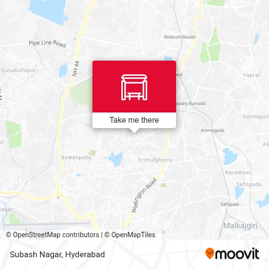 Subash Nagar map