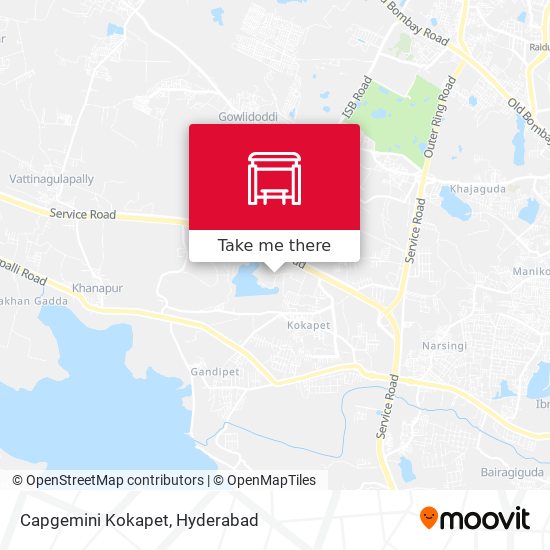 Capgemini Kokapet map