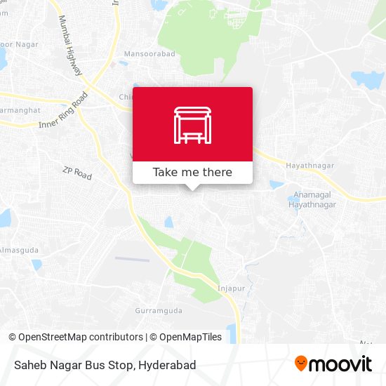 Saheb Nagar Bus Stop map