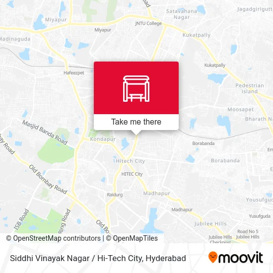 Siddhi Vinayak Nagar / Hi-Tech City map
