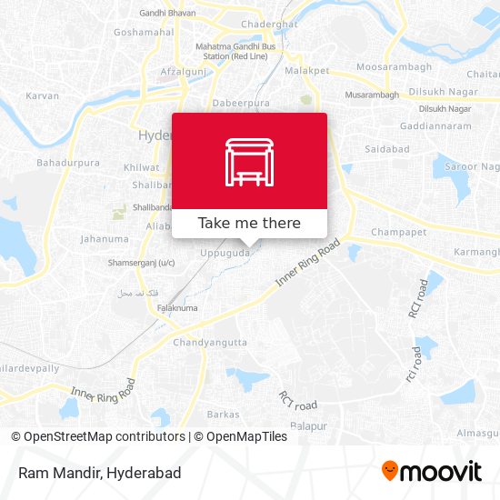 Ram Mandir map