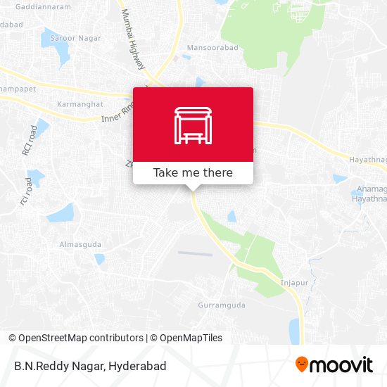 B.N.Reddy Nagar map