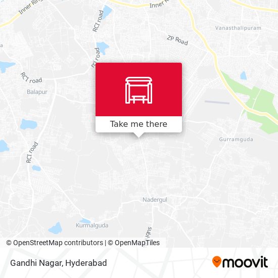 Gandhi Nagar map