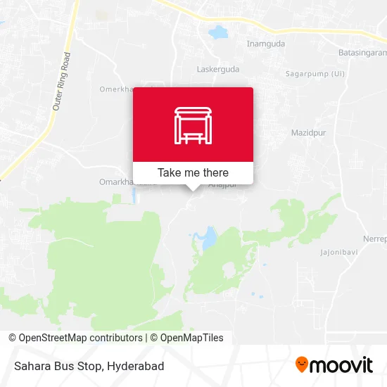 Sahara Bus Stop map