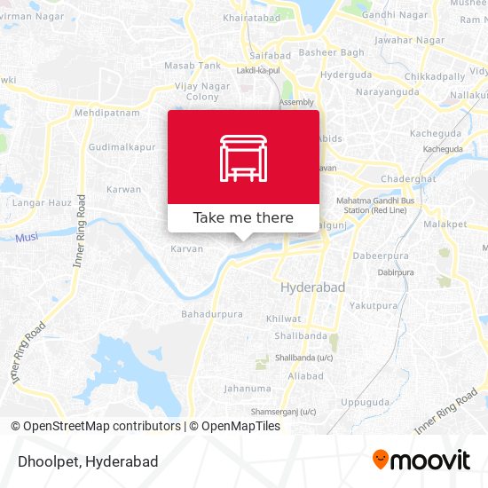 Dhoolpet map