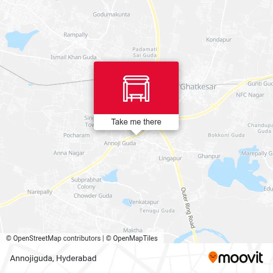 Annojiguda map