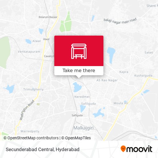 Secunderabad Central map