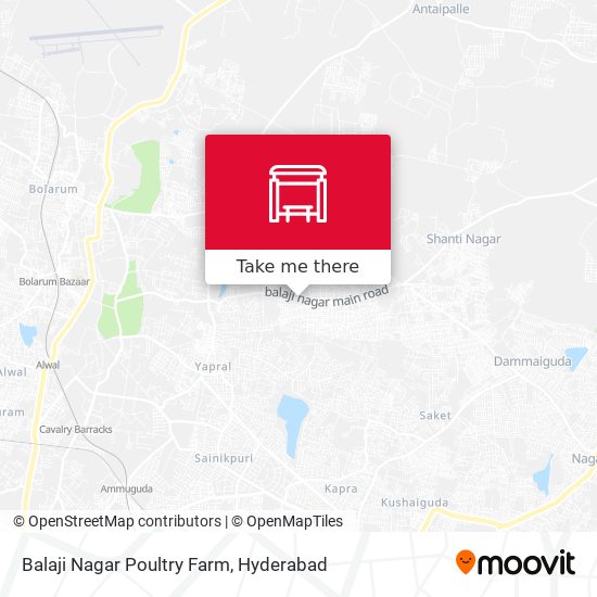 Balaji Nagar Poultry Farm map