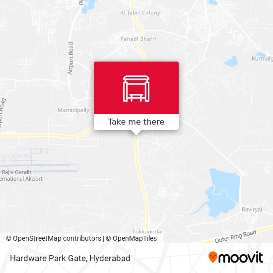 Hardware Park Gate map