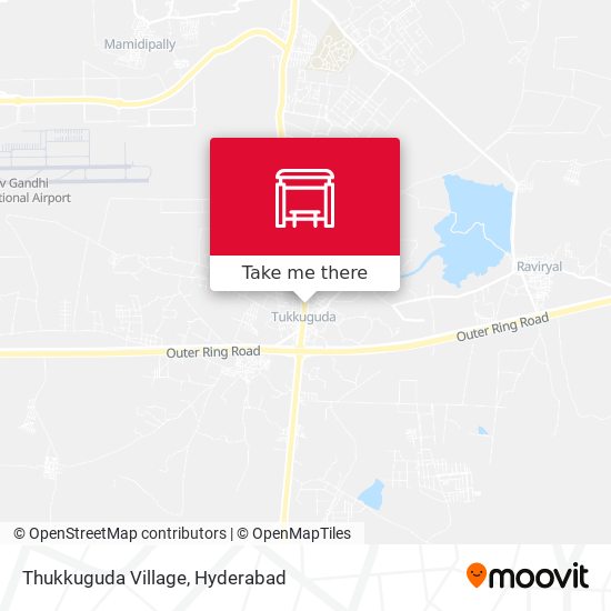 Thukkuguda Village map