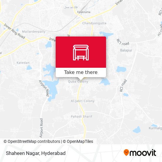 Shaheen Nagar map