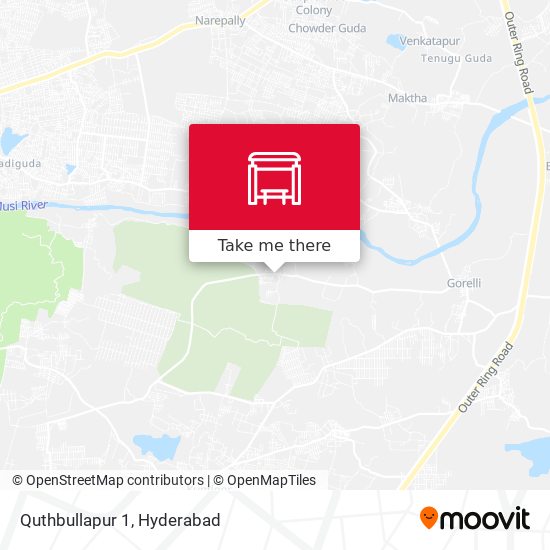 Quthbullapur 1 map