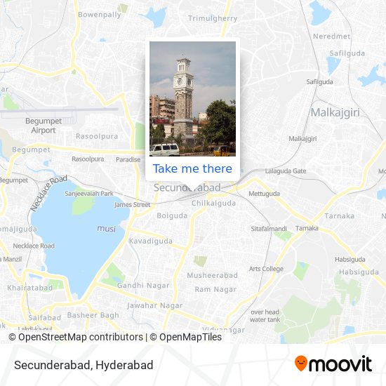 Secunderabad map