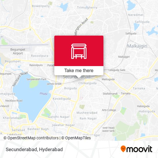 Secunderabad map