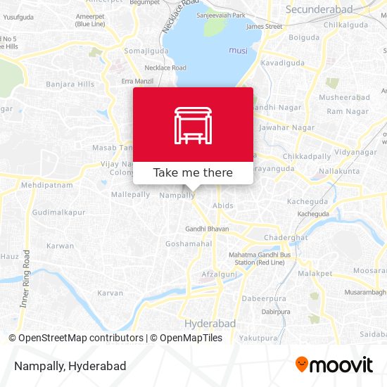 Nampally map