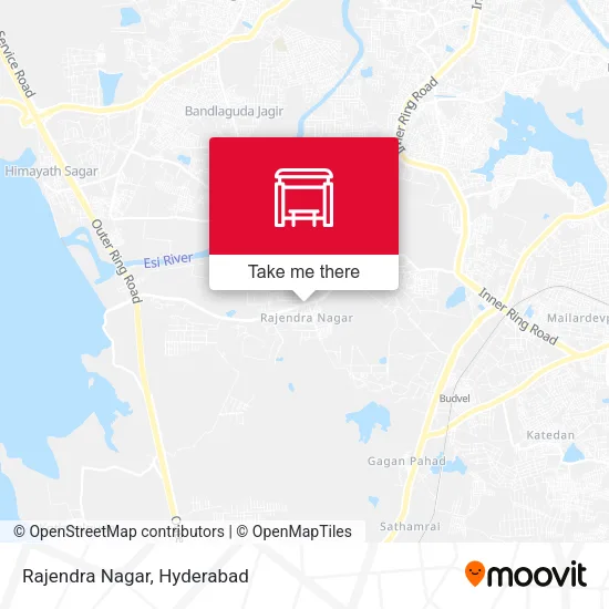 Rajendra Nagar map