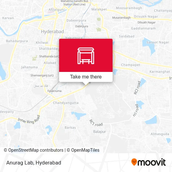 Anurag Lab map