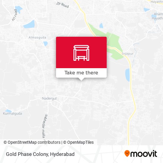 Gold Phase Colony map