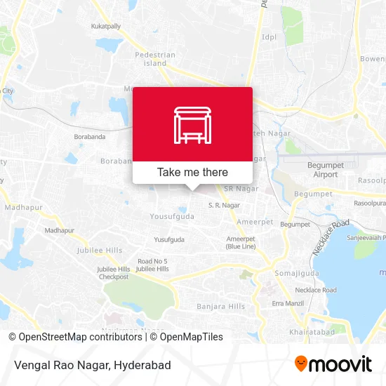 Vengal Rao Nagar map